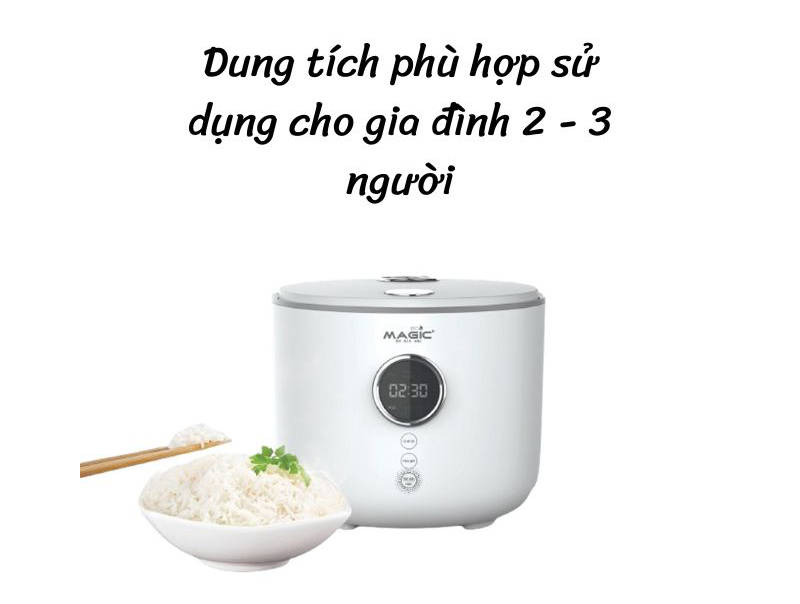 Nồi cơm điện tử Magic Eco AC-250 - Hàng chính hãng