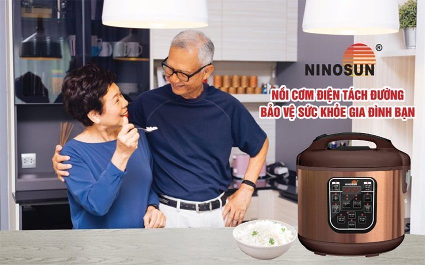 Nồi cơm điện tách đường Ninosun NNS-868 - Hàng chính hãng