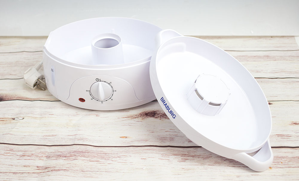 Nồi hấp điện 3 tầng Braburg B3K - Hàng chính hãng