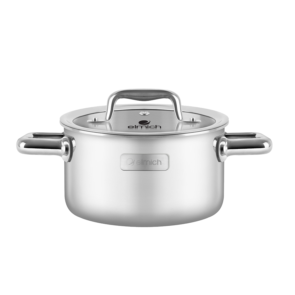 Nồi inox liền khối Elmich Trimax ECO EL-3997 size 28cm - Hàng chính hãng