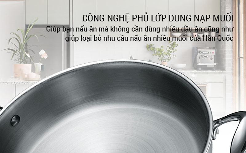 Nồi inox PoongNyun WTPIH-CL24C - Hàng chính hãng