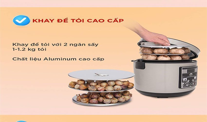 Nồi làm tỏi đen Iruka I-49 - Hàng chính hãng
