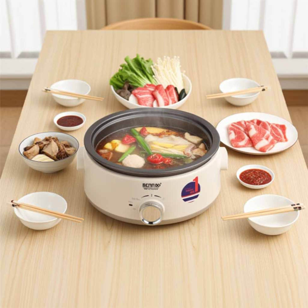 Nồi lẩu điện Bennix BN-538EGP - Hàng chính hãng