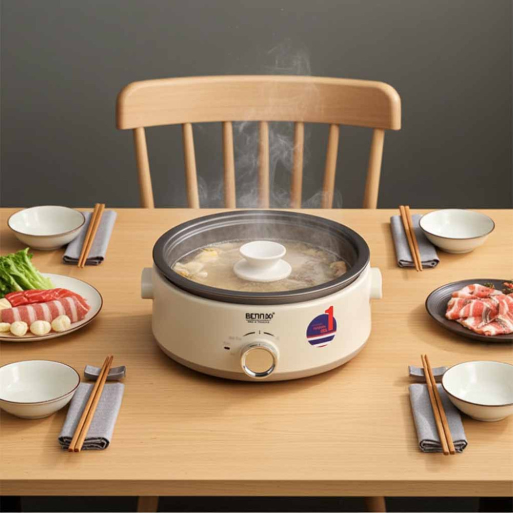 Nồi lẩu điện Bennix BN-538EGP - Hàng chính hãng