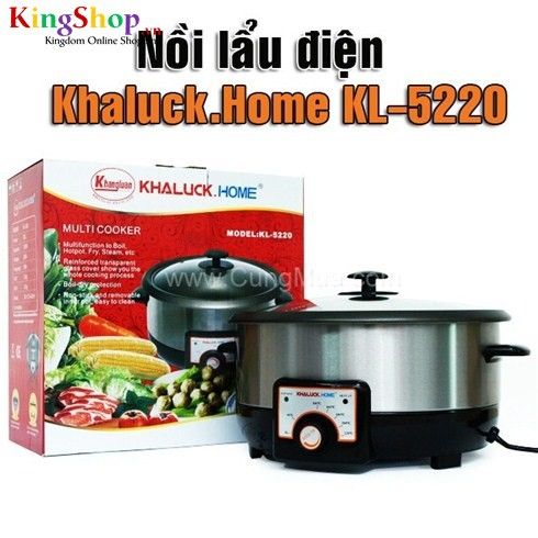 Nồi lẩu điện Khaluck KL-5220 - Hàng chính hãng