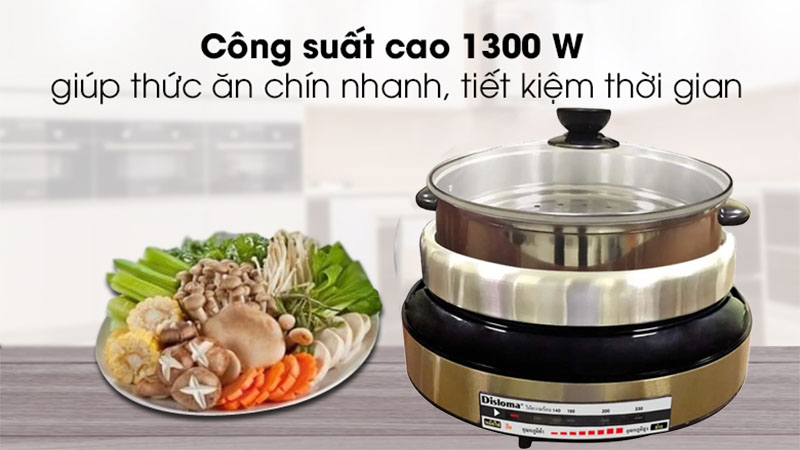Nồi lẩu điện đa năng Disloma NQ-LD3N - Hàng chính hãng