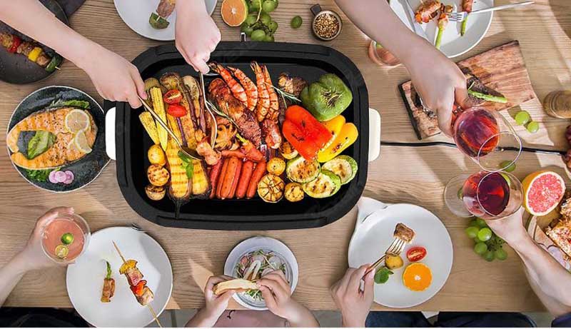 Nồi lẩu điện đa năng Texgio TG-GHP4 - Hàng chính hãng
