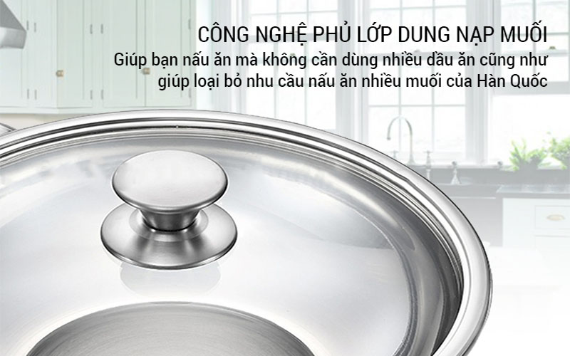 Nồi lẩu inox PoongNyun LCPT-28CW(IH) - Hàng chính hãng