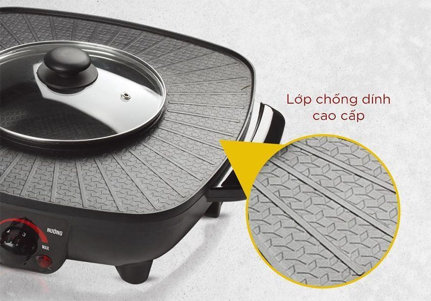 Nồi lẩu nướng đa năng Magic A-25 - Hàng chính hãng