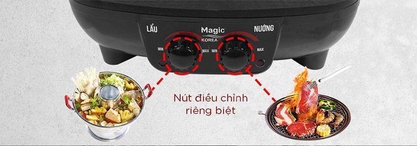 Nồi lẩu nướng đa năng Magic A-25 - Hàng chính hãng