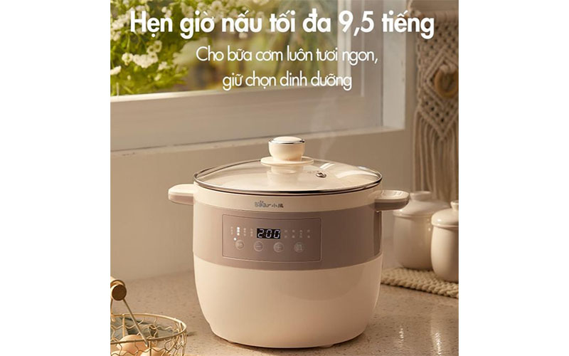Nồi nấu chậm đa năng Bear DDZ-B25Q3 - Hàng chính hãng