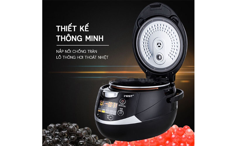 Nồi nấu trân châu tự động Fest RC-5L - Hàng chính hãng