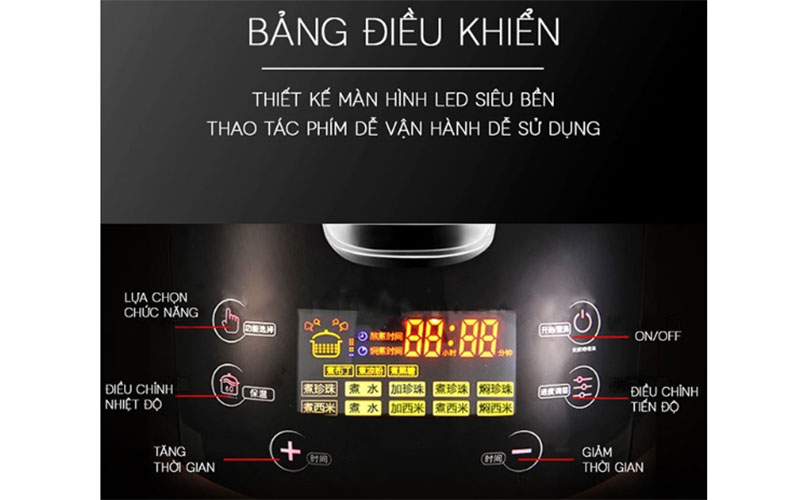Nồi nấu trân châu tự động Fest RC-5L - Hàng chính hãng