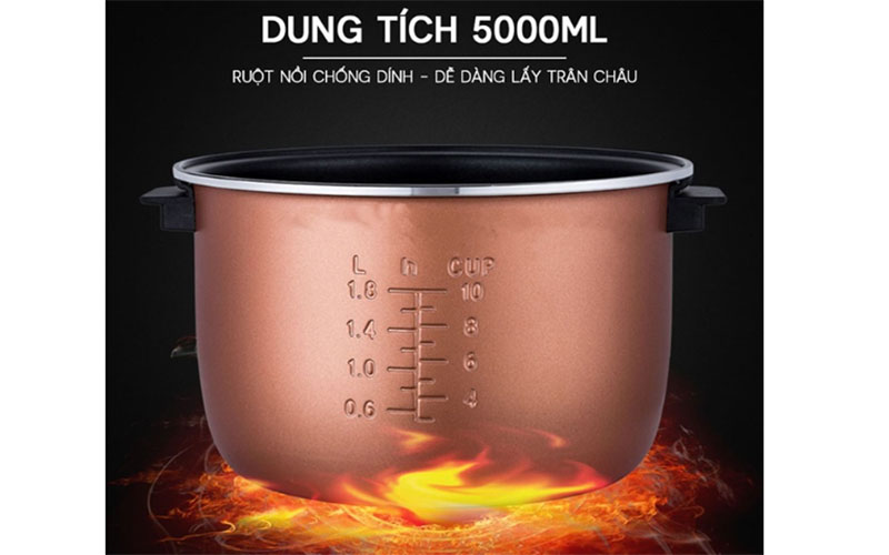 Nồi nấu trân châu tự động Fest RC-5L - Hàng chính hãng