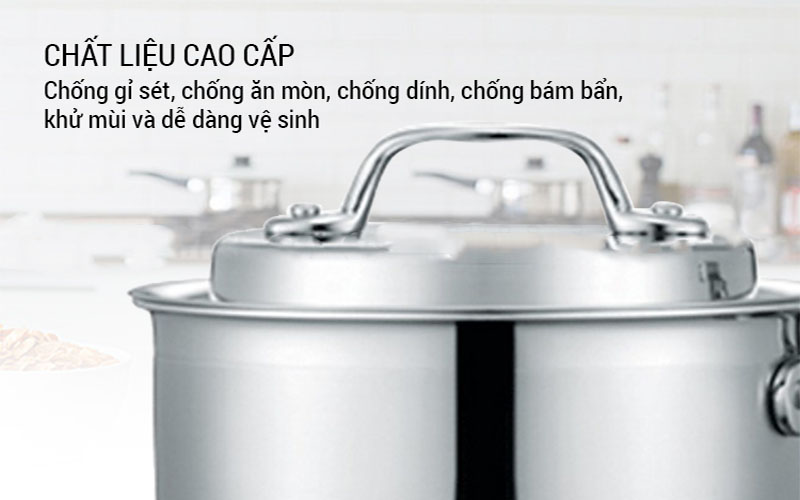 Quánh inox PoongNyun WTPIH-16B - Hàng chính hãng