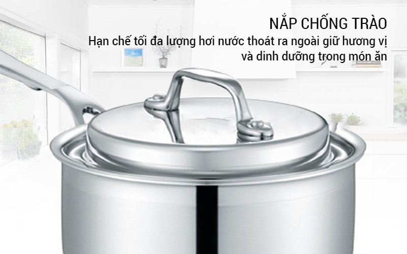 Quánh inox PoongNyun WTPIH-16B - Hàng chính hãng