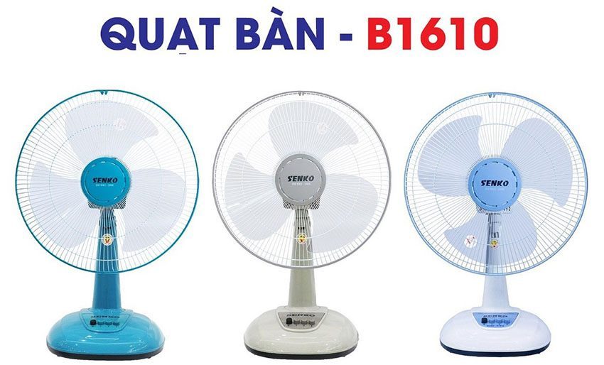 Quạt bàn Senko B1610 - Hàng chính hãng