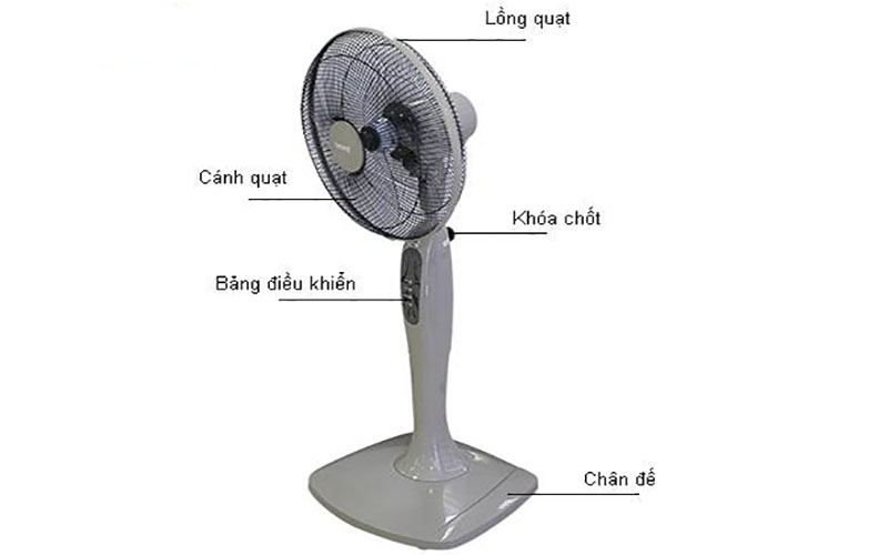 Quạt cây Benny BF-16GC - Hàng chính hãng