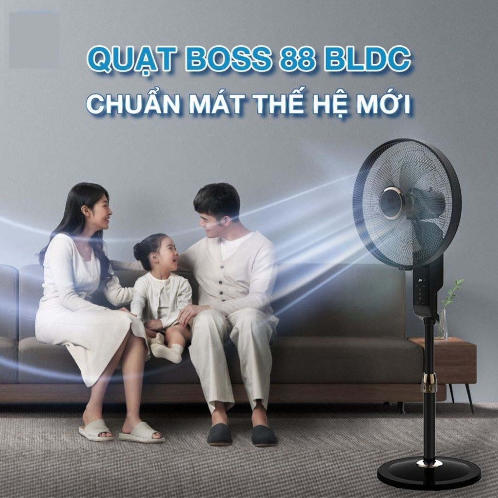Quạt điện đứng Boss 88-BLDC - Hàng chính hãng
