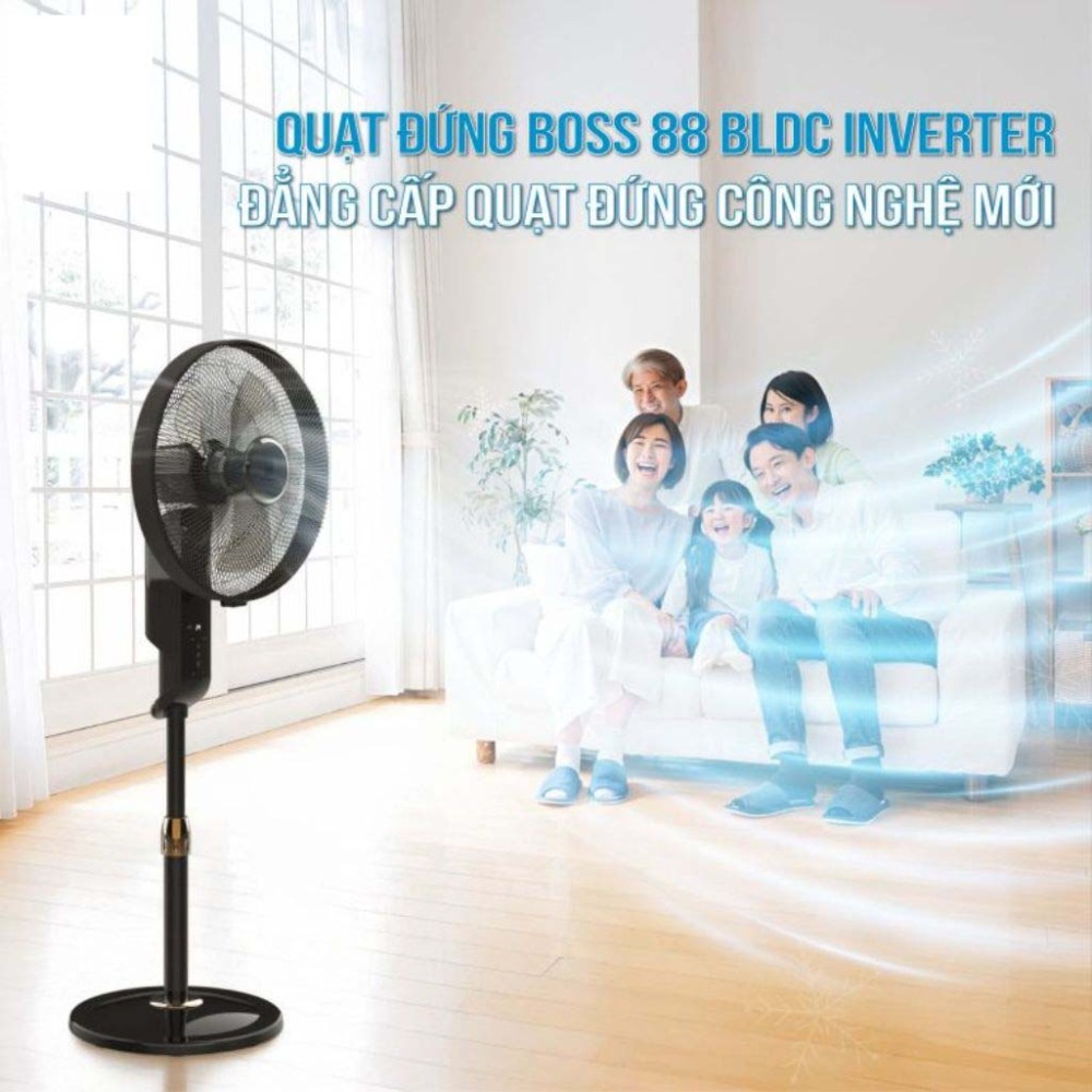 Quạt điện đứng Boss 88-BLDC - Hàng chính hãng