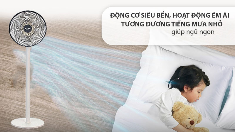 Quạt đứng Magic Eco A-250 - Hàng chính hãng