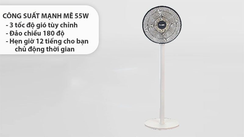 Quạt đứng Magic Eco A-250 - Hàng chính hãng