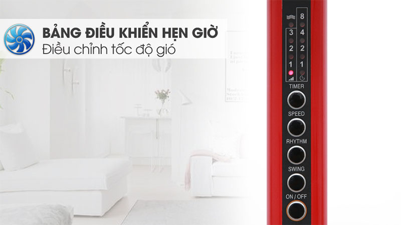 Quạt đứng Mitsubishi Electric LV16S-RA (CY-RD/ CY-GY) - Hàng chính hãng