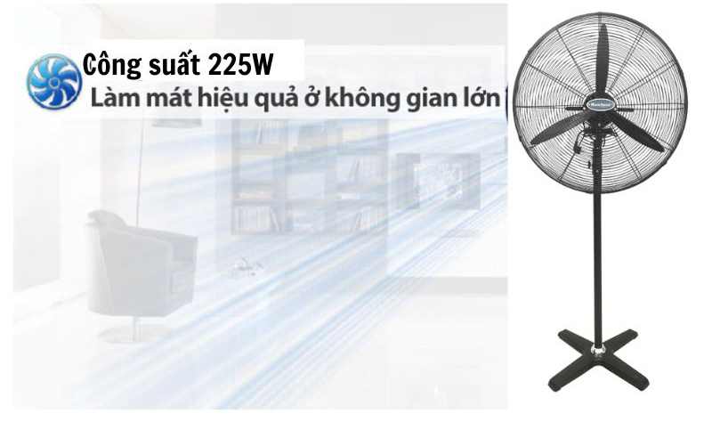 Quạt đứng công nghiệp Hawin HS650 - Hàng chính hãng