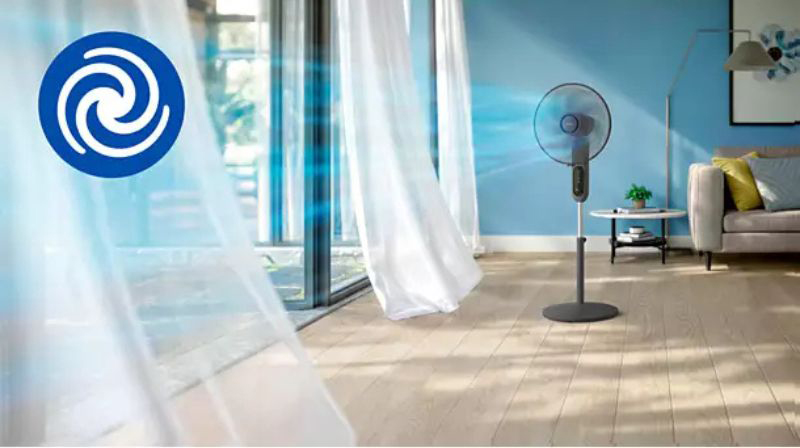 Quạt đứng điện tử Philips CX1520/01 - Hàng chính hãng