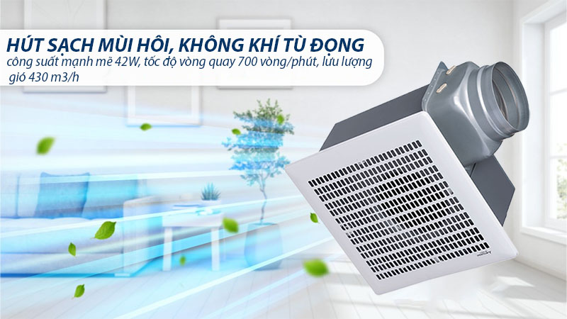Quạt hút âm trần Mitsubishi VD-20Z4T3 - Hàng chính hãng