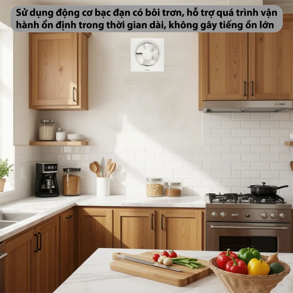 Quạt hút gắn tường 1 chiều Panasonic FV-25AU1 - Hàng chính hãng