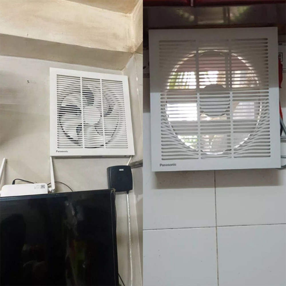 Quạt hút gắn tường một chiều có màn che Panasonic FV-25AL1 - Hàng chính hãng