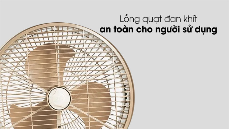 Quạt sạc tích điện Honjianda HJD-FL 323LED (1 Bình 6V5Ah) - Hàng chính hãng