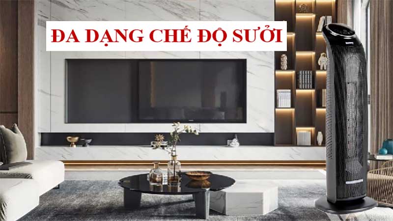 Quạt sưởi gốm Benny BHT-2200 - Hàng chính hãng