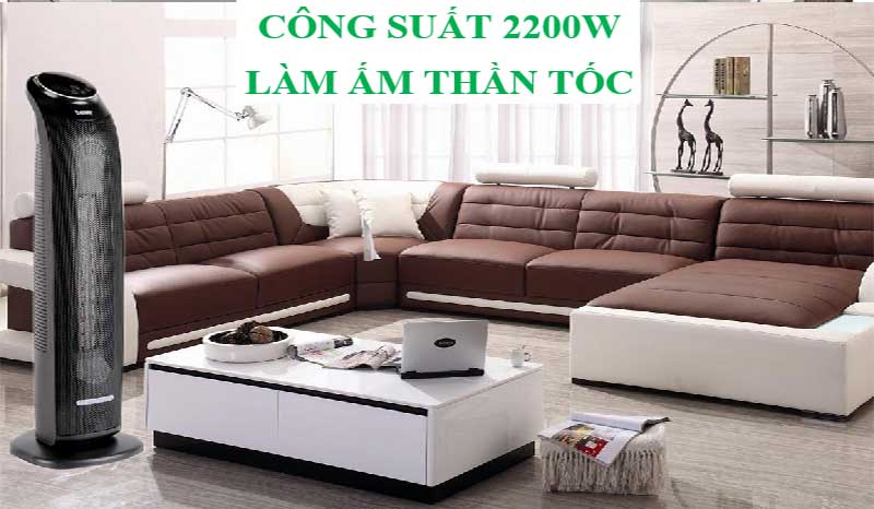 Quạt sưởi gốm Benny BHT-2200 - Hàng chính hãng