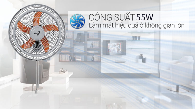 Quạt treo tường Asia Turbo One VY617790 - Hàng chính hãng