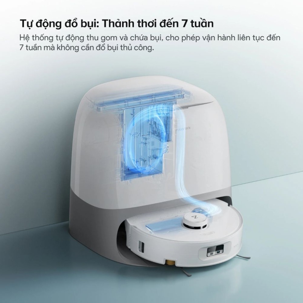 Robot hút bụi lau nhà Roborock Qrevo Curv 2 Flow  - Hàng chính hãng