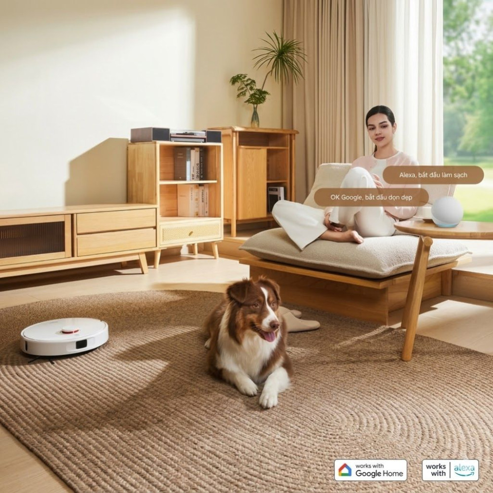 Robot hút bụi lau nhà Xiaomi H50 PRO EU BHR089NEU - Hàng chính hãng