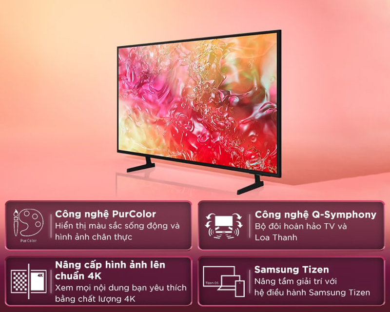 Smart tivi Samsung 4K 75 inch UA75DU7700 - Hàng chính hãng