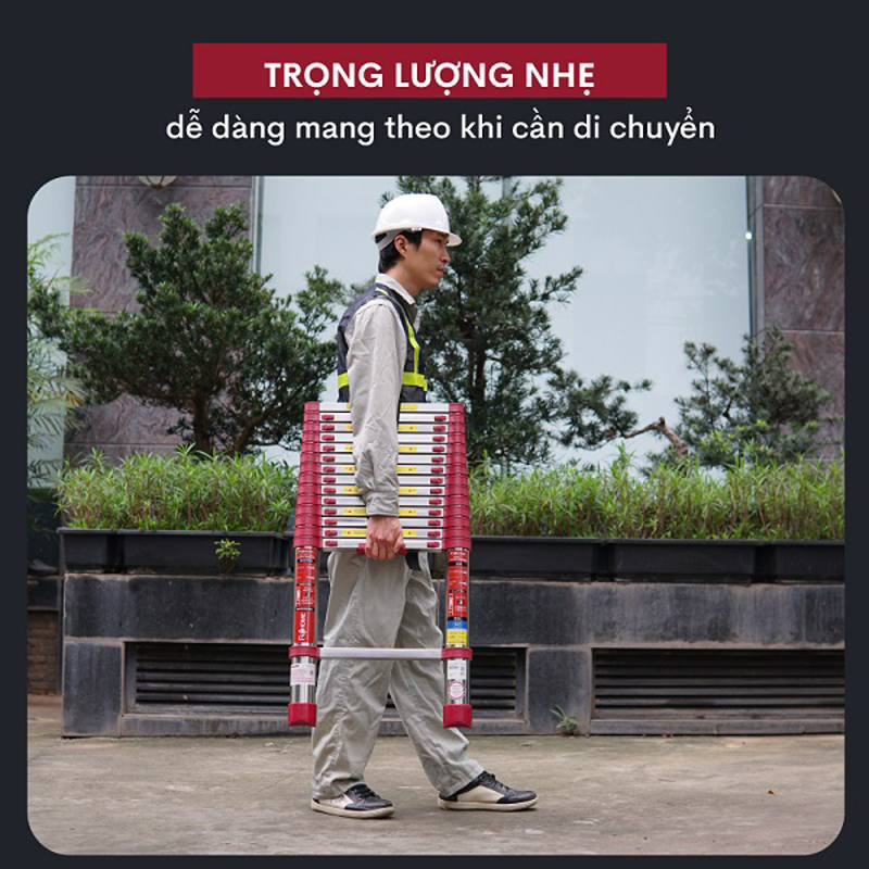 Thang inox rút gọn Fujihome TLI540IR - Hàng chính hãng