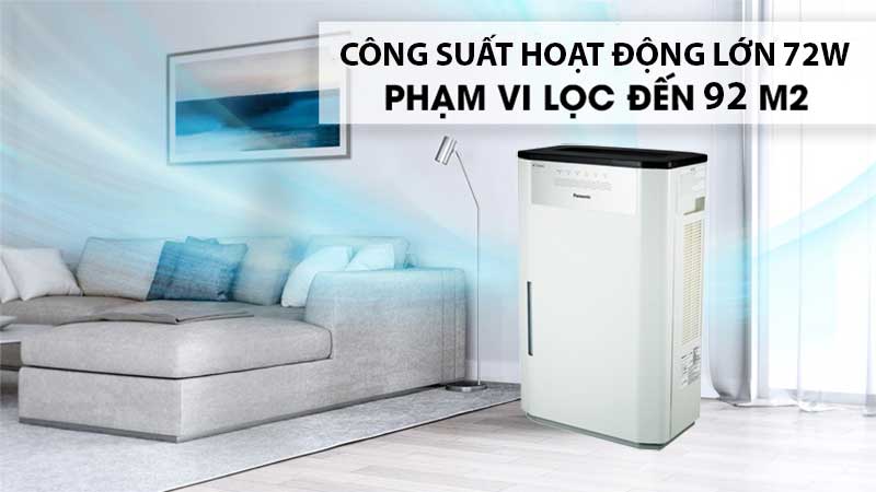 Thiết bị diệt khuẩn và khử mùi không khí Panasonic F-JPU70A - Hàng chính hãng