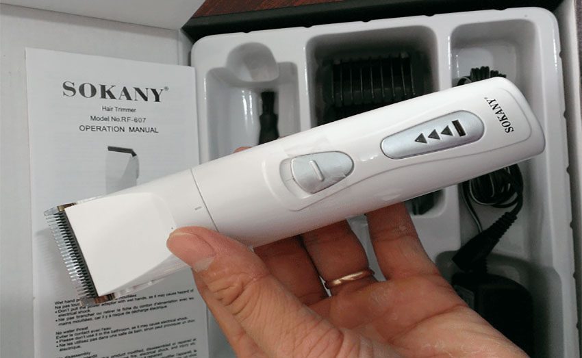 Tông đơ cắt tóc Sokany RF-607 - Hàng chính hãng