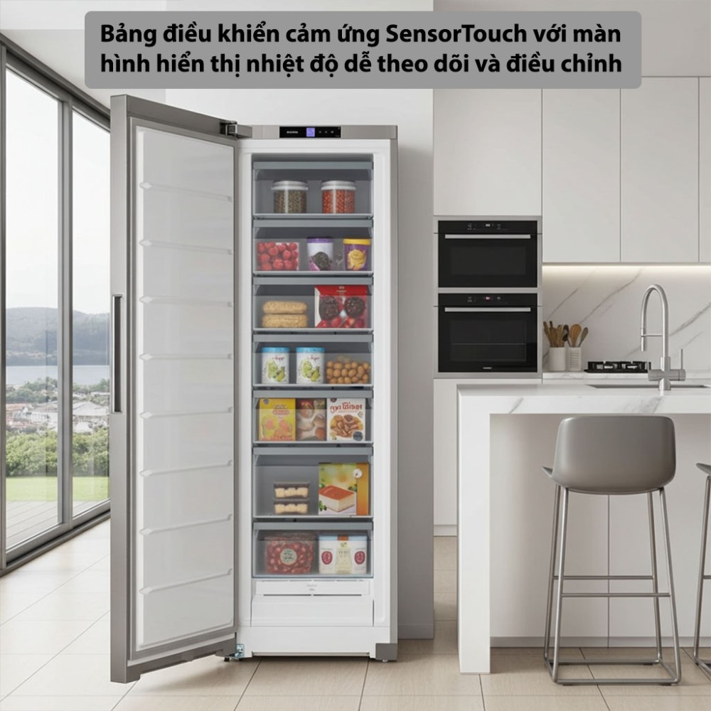 Tủ đông độc lập Miele FNS-4382DEL - Hàng chính hãng