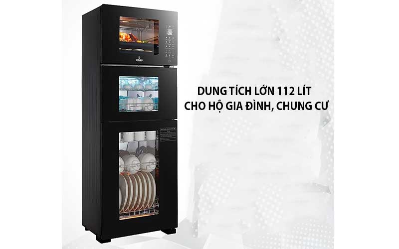 Tủ khử trùng kết hợp lò nướng Kieler KL-TL520 - Hàng chính hãng
