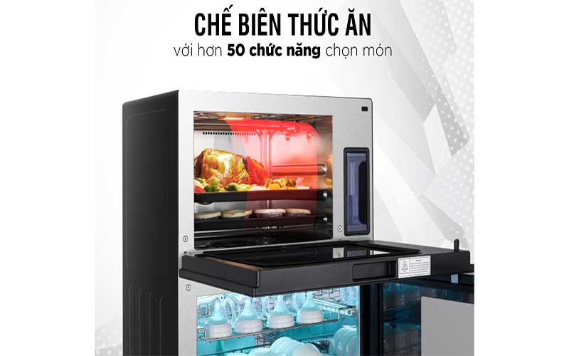 Tủ khử trùng kết hợp lò nướng Kieler KL-TL520 - Hàng chính hãng