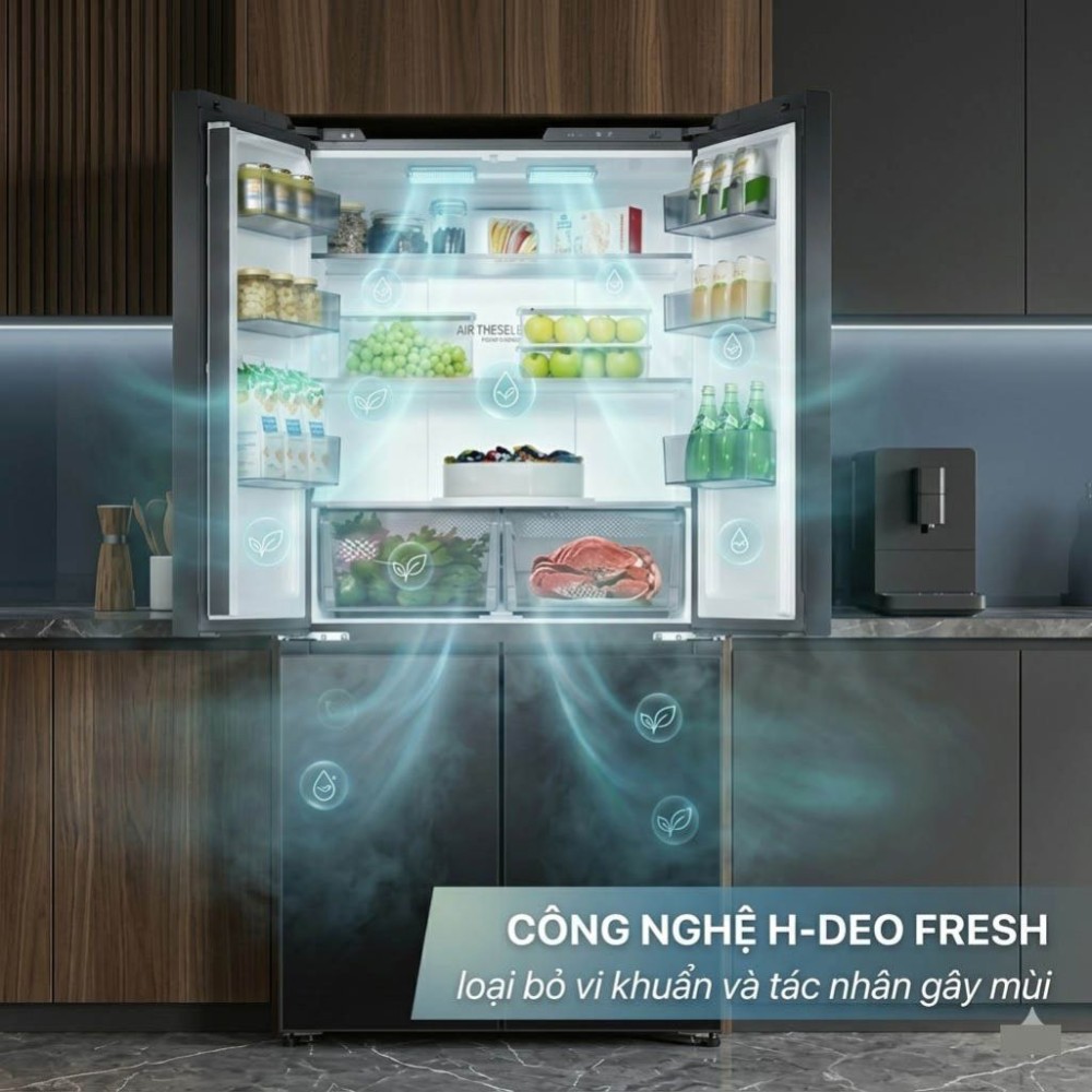 Tủ lạnh Aqua Inverter 502 lít Multi Door AQR-M570XA(FS)	 - Hàng chính hãng