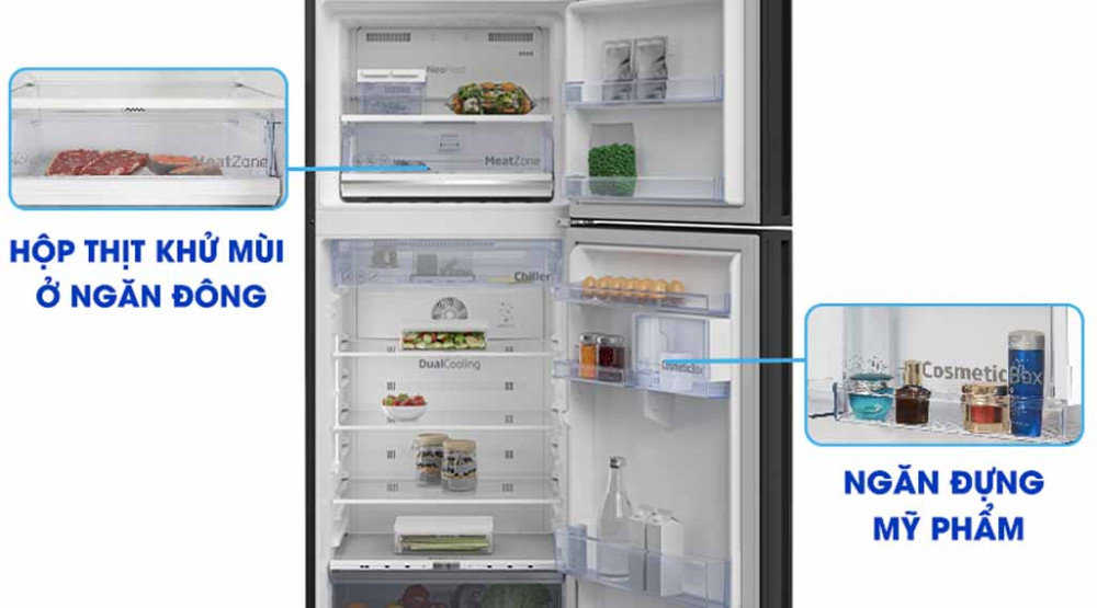  Tủ lạnh Beko inverter 375 lít RDNT401I50VGB - Hàng chính hãng