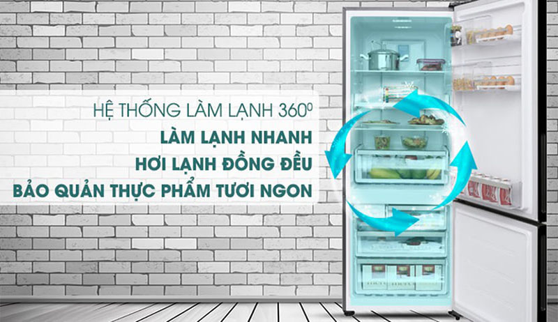 Tủ lạnh Electrolux EBE4500B-H - Hàng chính hãng