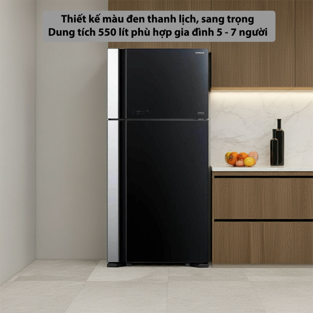 Tủ lạnh Hitachi Inverter 550 lít R-FG690PGV7X(GBK) - Hàng chính hãng