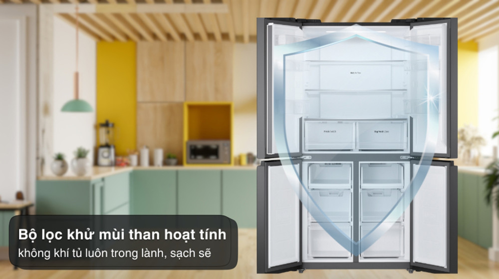 Tủ lạnh LG inverter 461 lít LTB46BLG - Hàng chính hãng